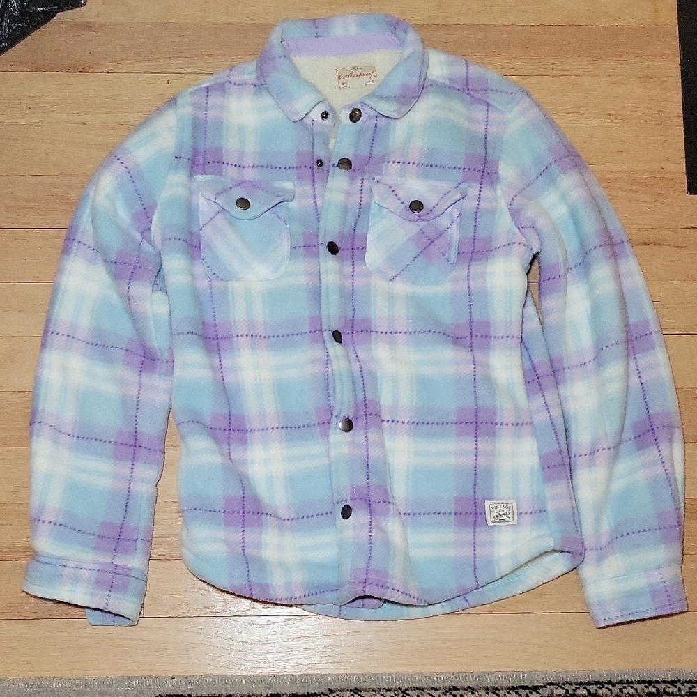 Original Vintage Weatherproof Girl's Pastel Sherpa lined Sz‎ 14/16